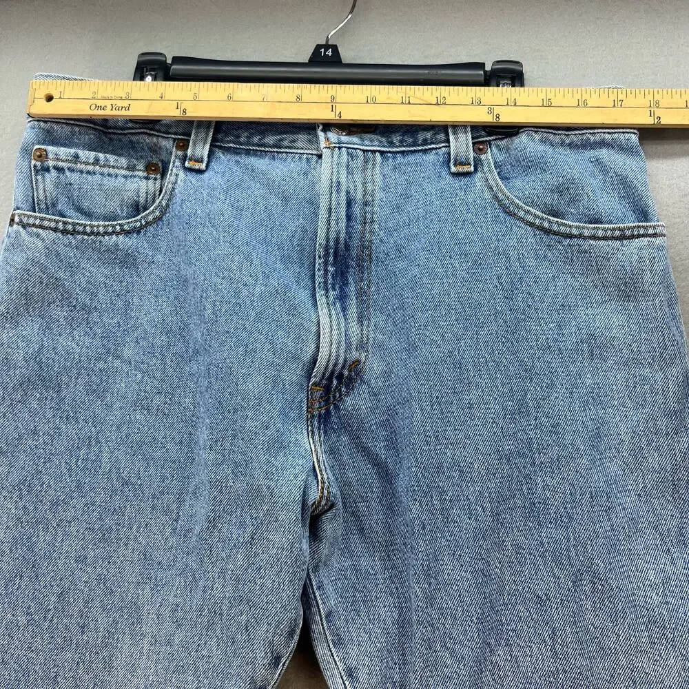 Levi's 517 Jeans Men's 36X30 Blue Bootcut Medium Wash Classic Normcore - Picture 2 of 15